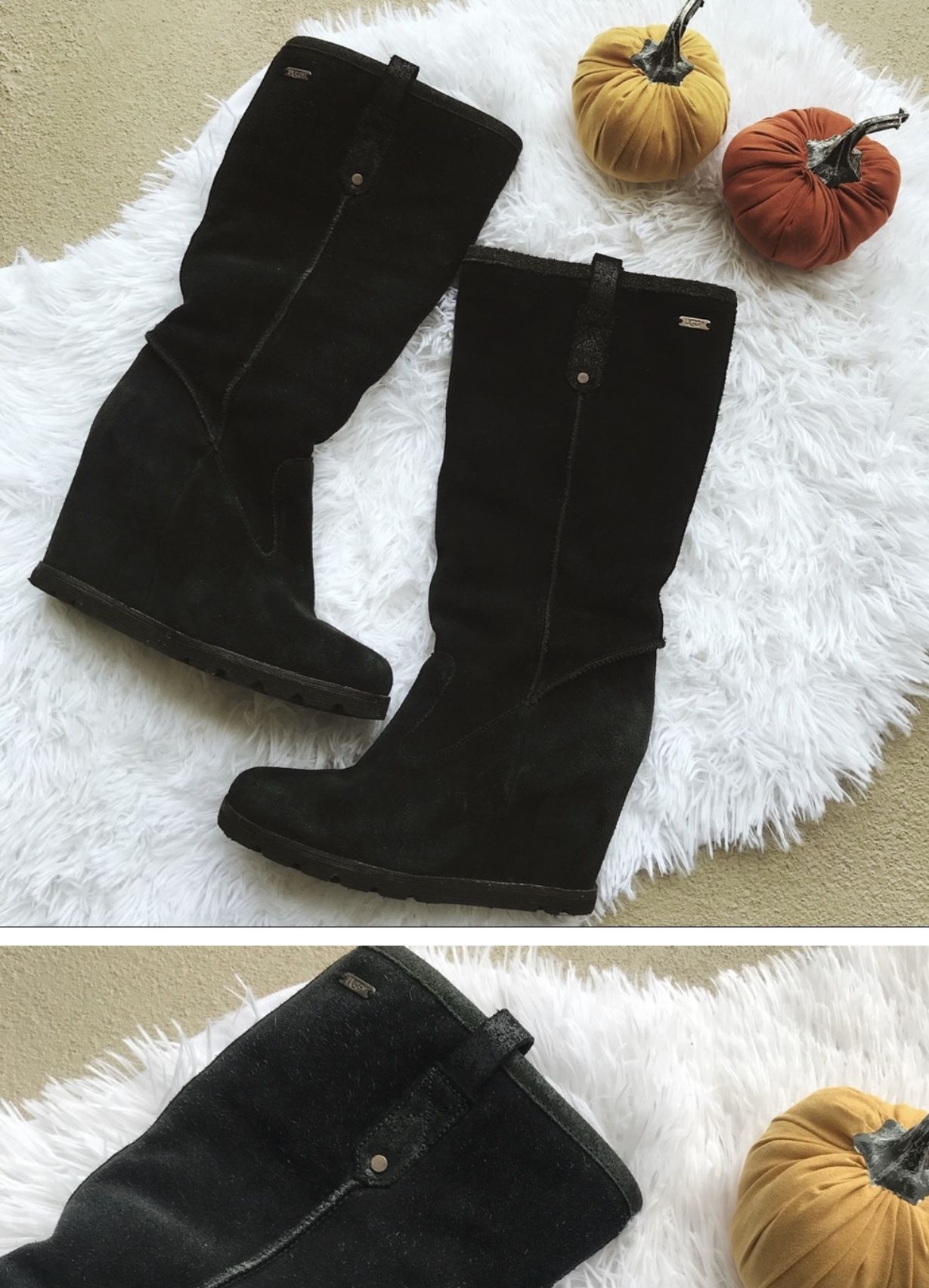 Ugg Tall Wedge Boots Size 6