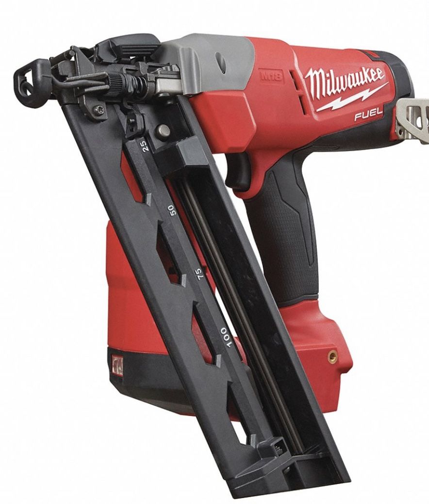 Milwaukee Nail Gun $100 Battery Available