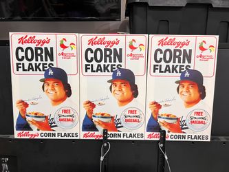 FERNANDO VALENZUELA Canvas Wall Art - 21"x13" - $25