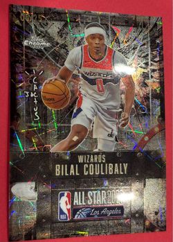 2025-26 Topps Chrome Cactus Jack Bilal Coulibaly Laser /25 #30