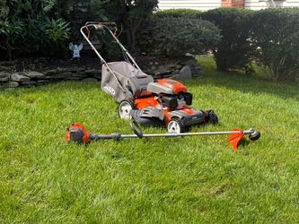 Professional Series Husqvarna Lawn Mower & Weedwacker Edger Trimmer