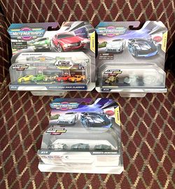 Micro Machines (Series 4) *ULTRA RARE* Gold & Silver CHASE Sets LOT of 3 - HTF!