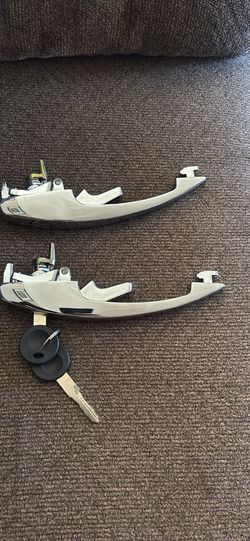Vw bug door handle set