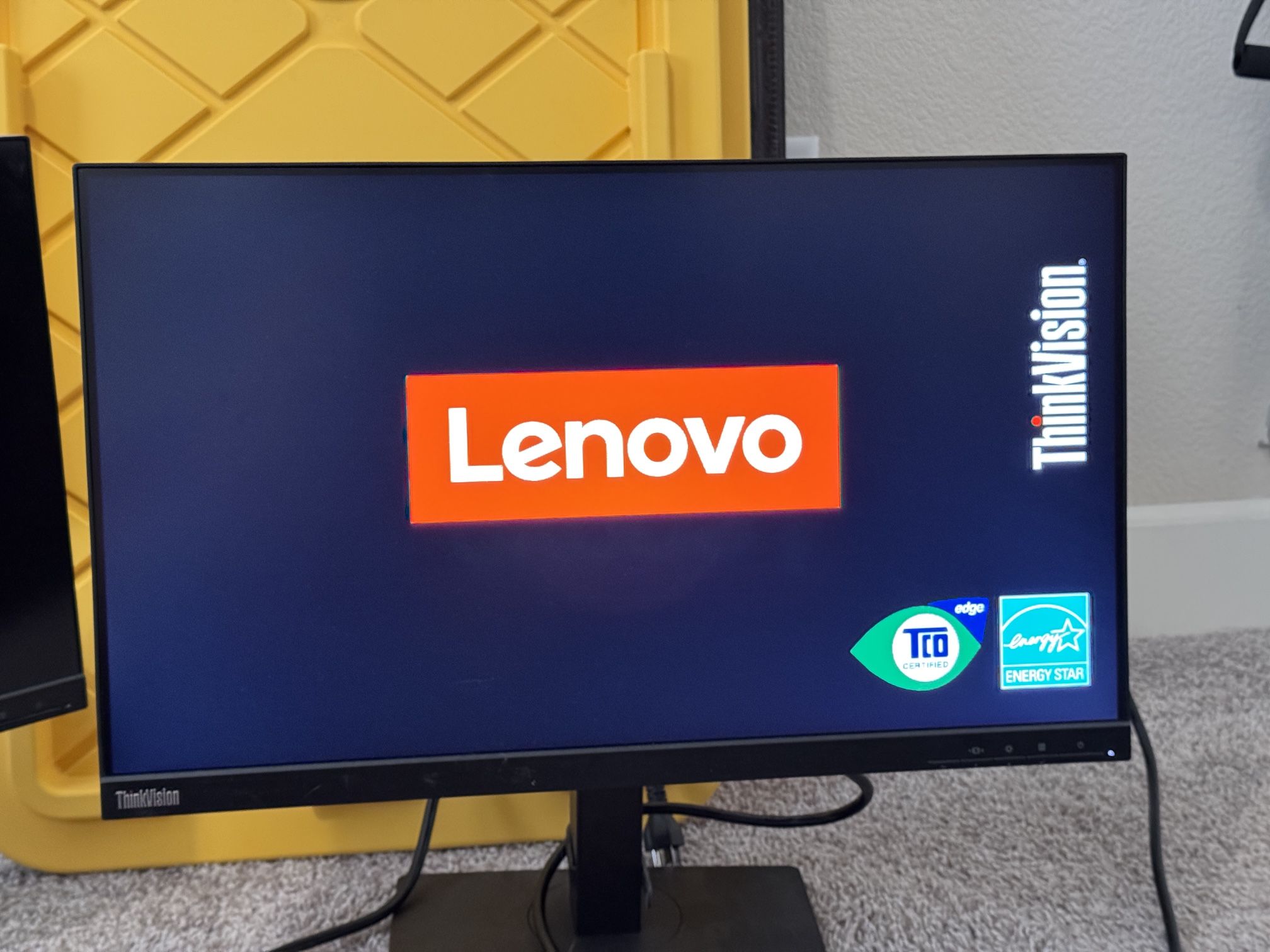 24” Lenovo Thinkvision Monitors - Two