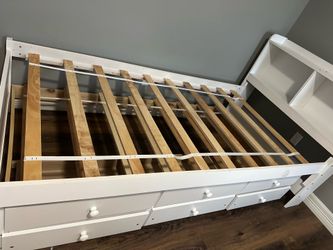 Two twin trundles