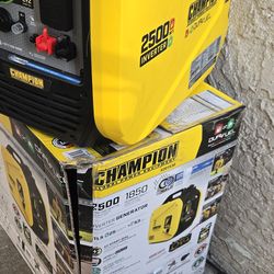 Champion Power Equipment
2500/1850-Watt Recoil Start Dual Fuel Gasoline and Propane Inverter Generator w/ Quiet Technology,