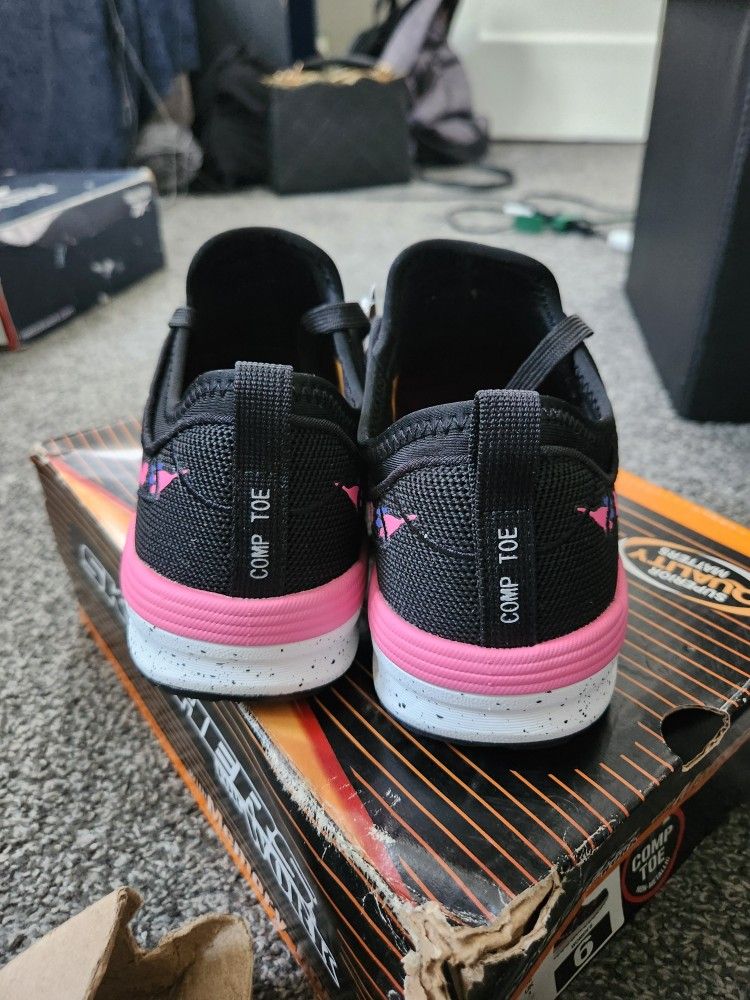 Skechers Work Shoes With Composite Toe