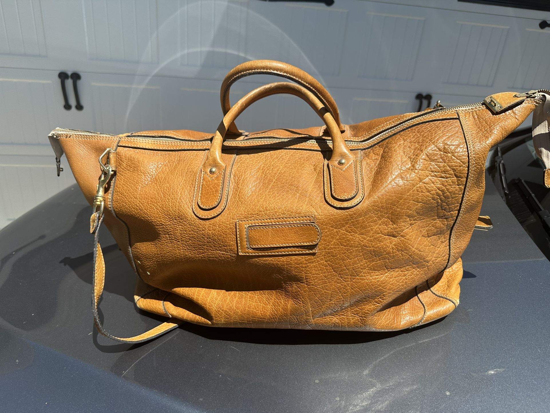 Beautiful Leather Overnight Bag