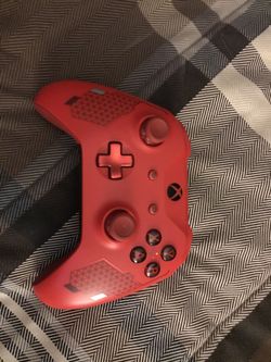 Red xbox one controller