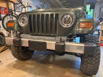Jeep TJ Aluminum front bumper