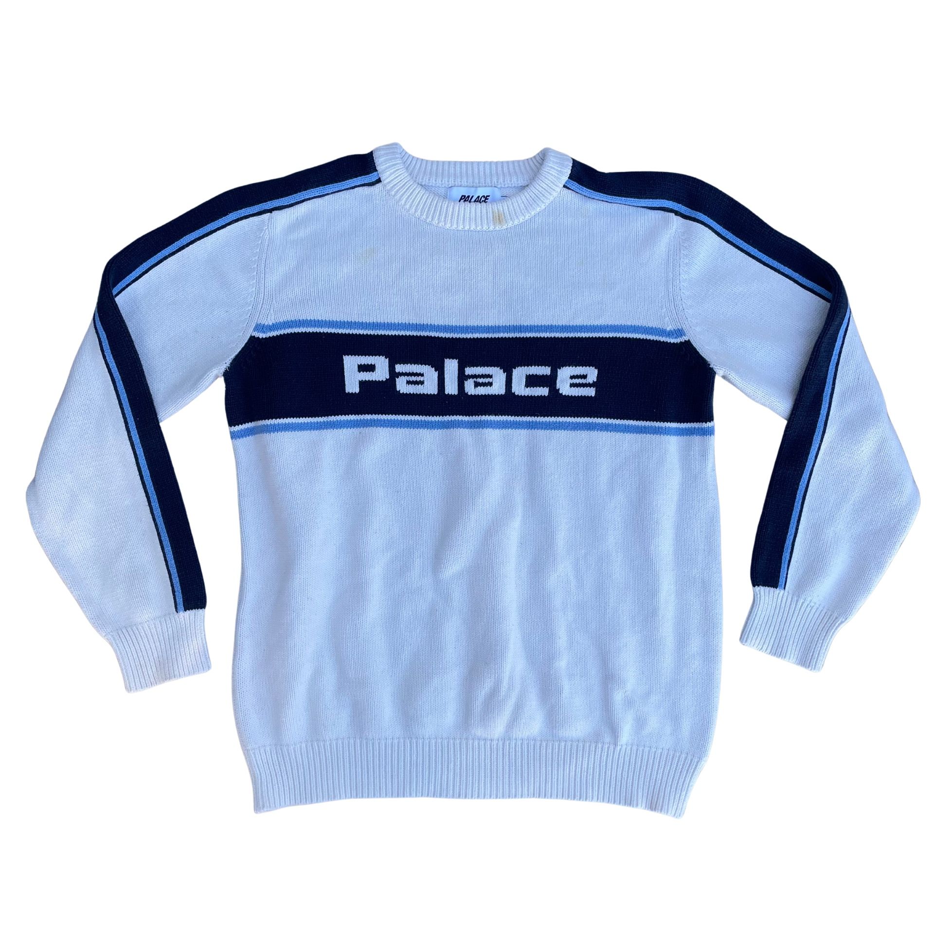 Palace Electronica Knit Crewneck Sweatshirt Size Large