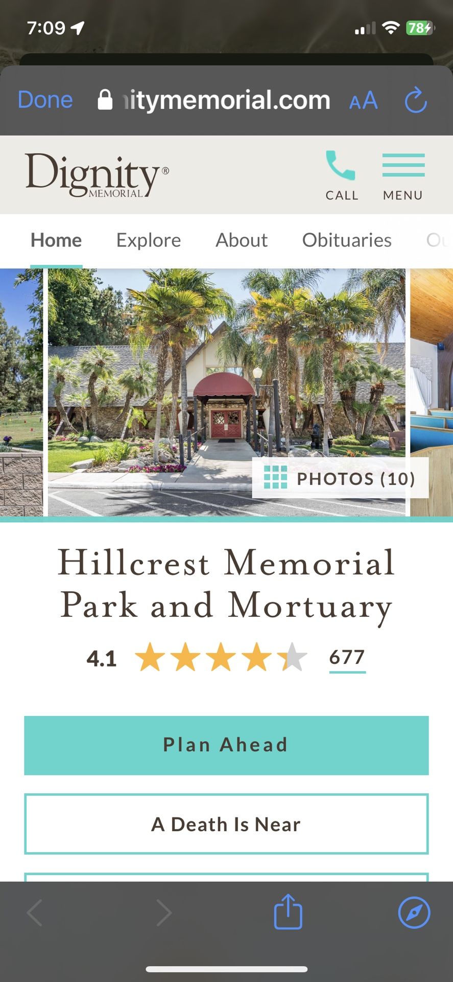 Hillcrest Mortuary plots! 2 Of Them