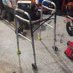 Brand New Walker And Raised Toilet Seat