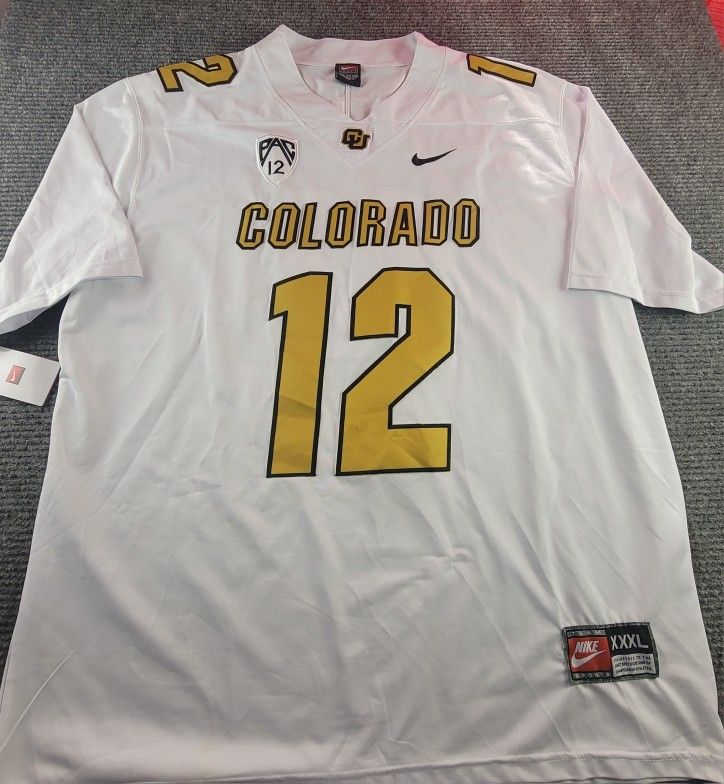 Colorado Buffaloes Travis Hunter White Mens 2XL Jersey
