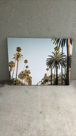Palm Tree Canvas Wall Art