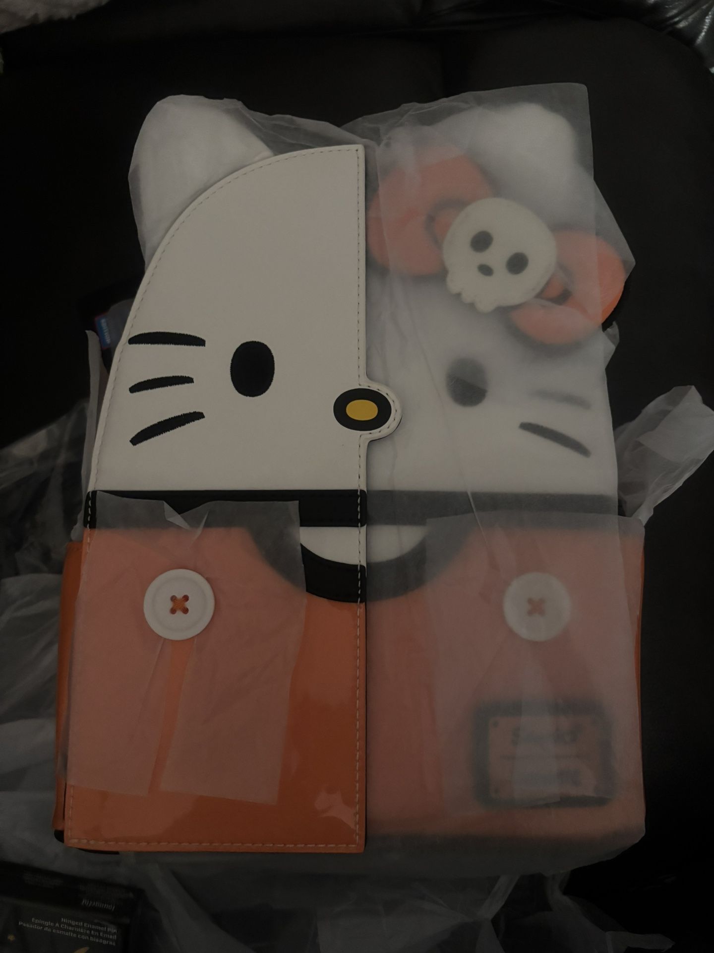 NYCC Limited Edition Sanrio Hello Kitty Skeleton Costume Glow Mini Backpack