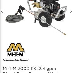 Mitm Pressure Washer