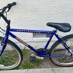Blue Specialized Mountain Bike 