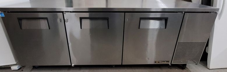 True TUC-93 3 Door Under Counter Lowboy Refrigerator