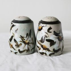 Stoneware Salt And Pepper Shakers