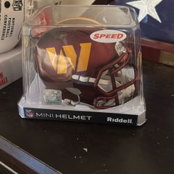 Terry Mclaurin Signed Mini Helmet