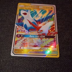 Rare Latias And Latios Tag Team GX Pokemon Card