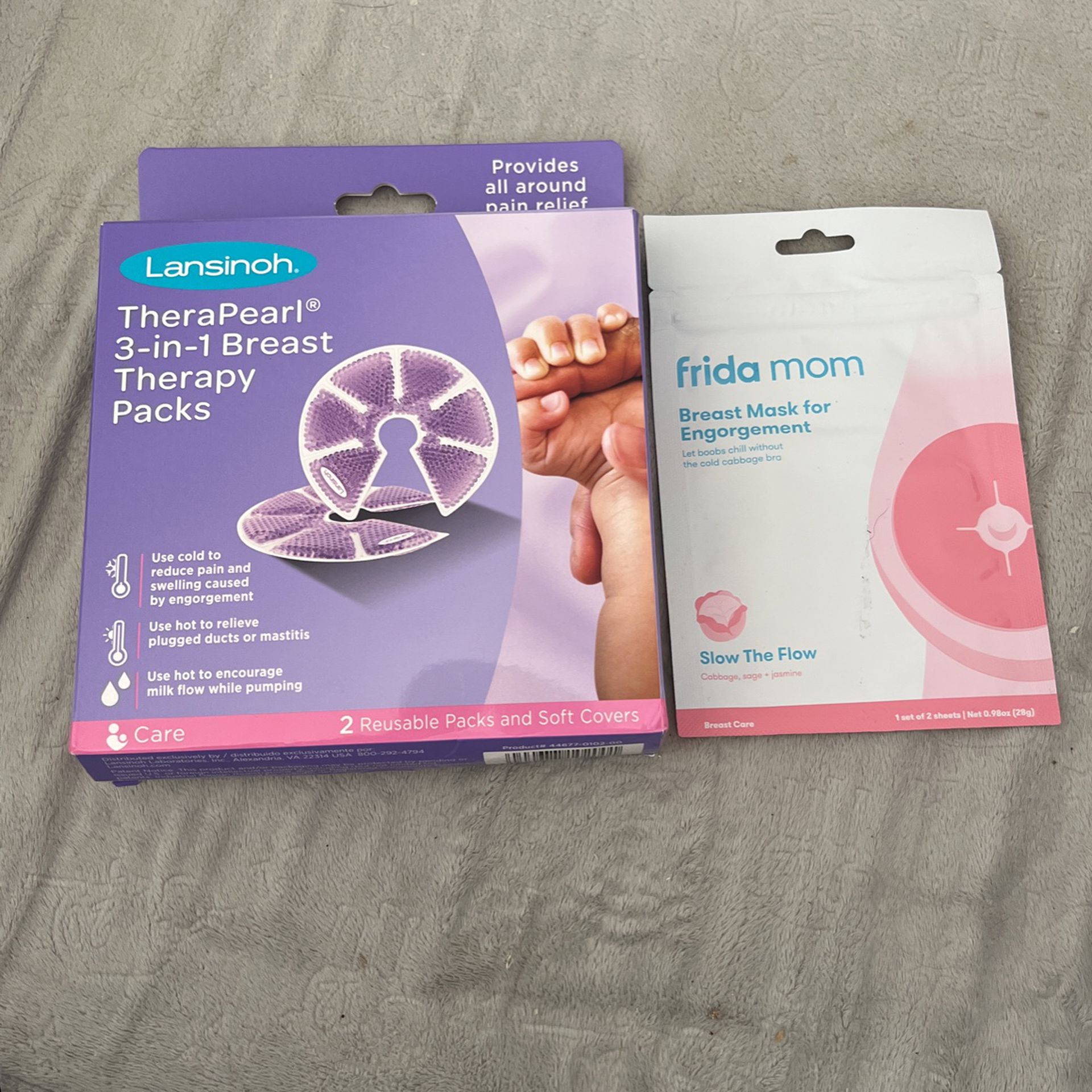 Lansinoh Therapearl 3 In 1 Breast Therapy Packs And Frida Mom Breast Mask  For Engorgement for Sale in Honolulu, HI - OfferUp