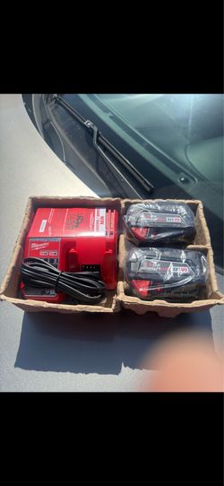 Milwaukee Battery with charger XC 5.0
