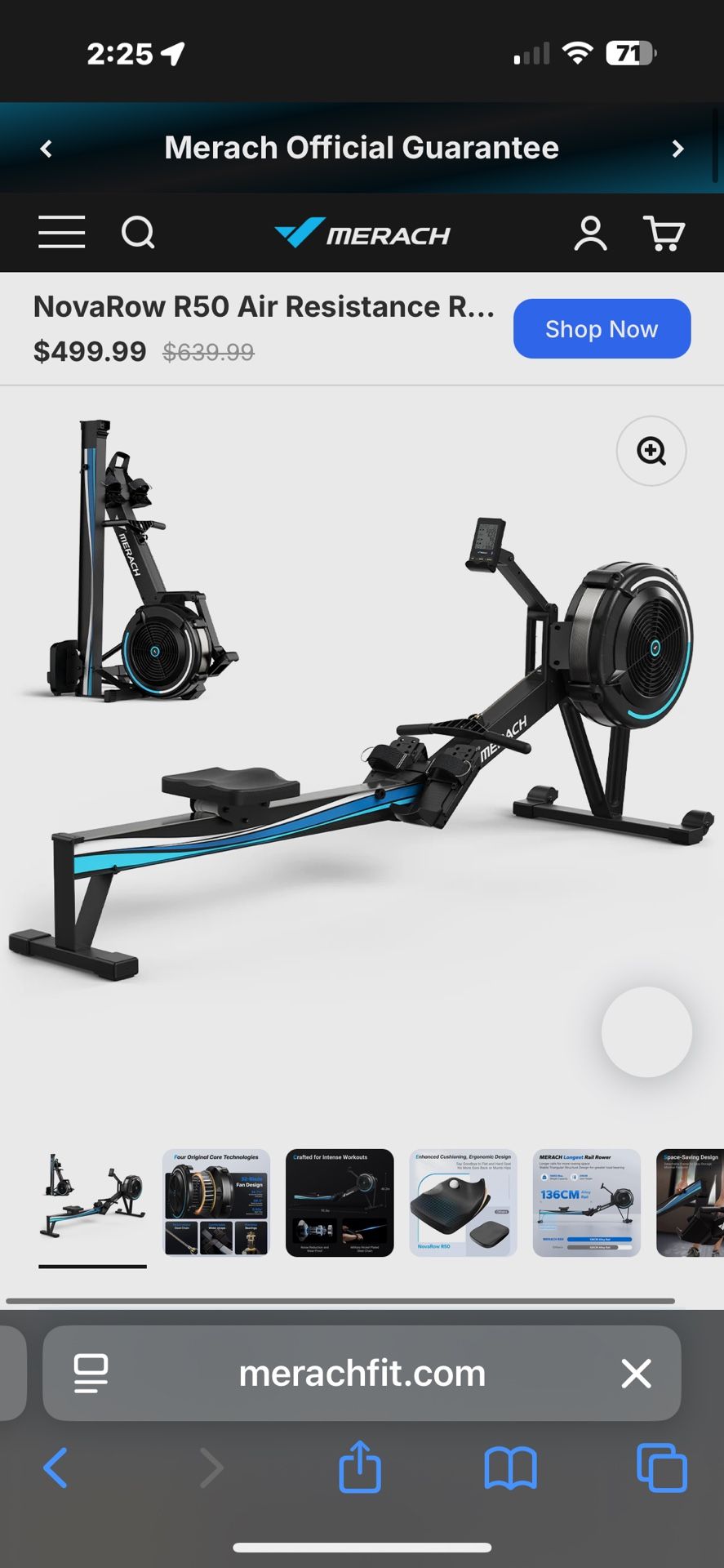 New Rowing Machine