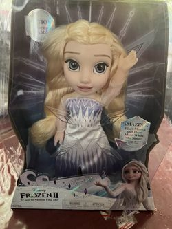 Frozen 2 Elsa Magic In Motion Doll