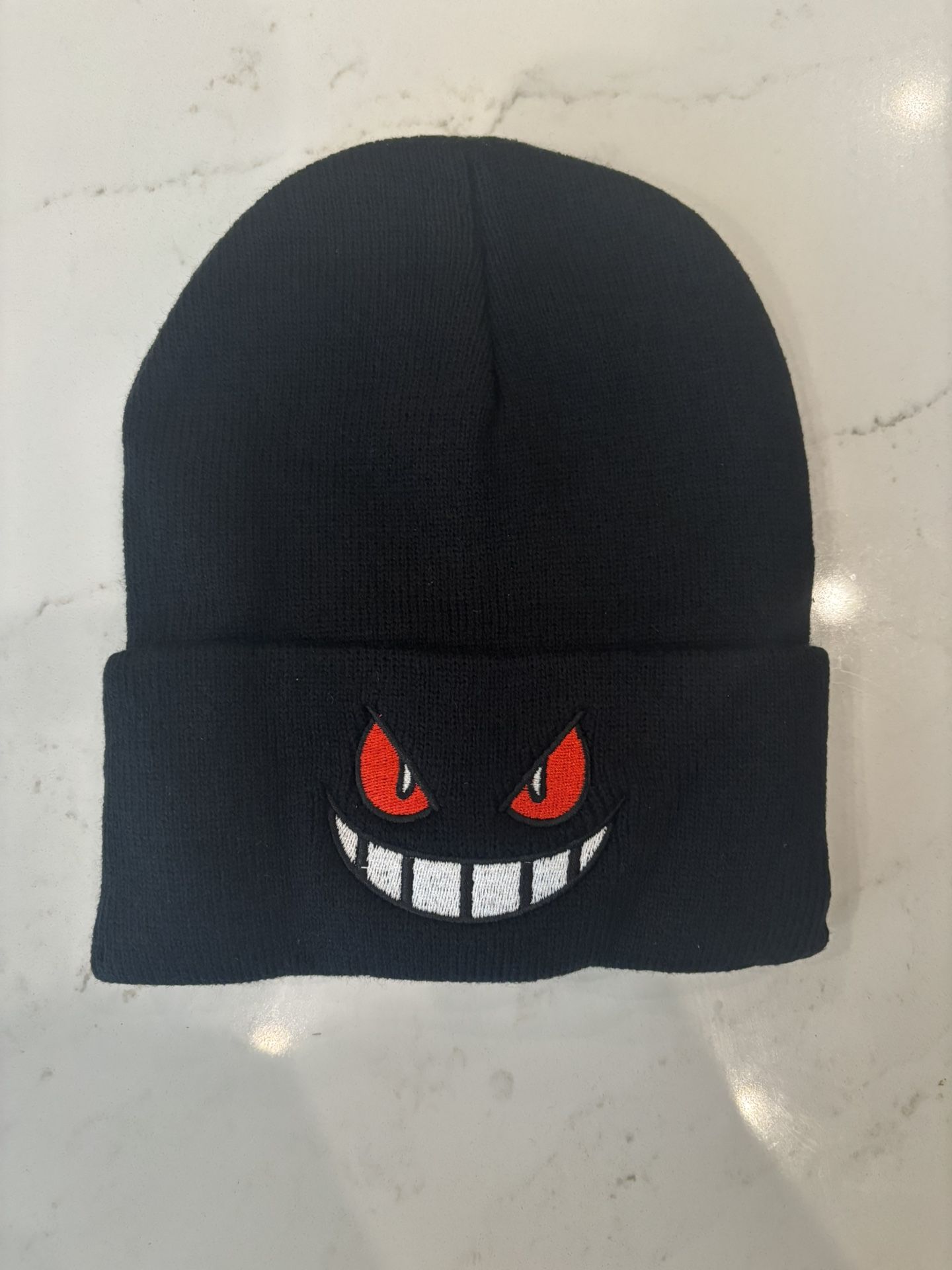 Black Gengar Pokemon Beanie Hat Brand New