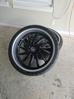 AFM 24front 26 rear wheels