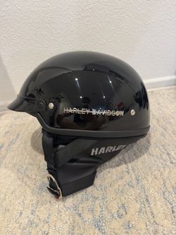Harley-Davidson DOT Helmets – 2 Available (1 Medium / 1 Small)