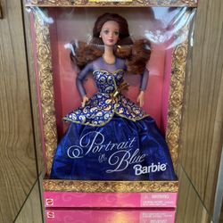 Special Edition Portrait in Blue Barbie 
