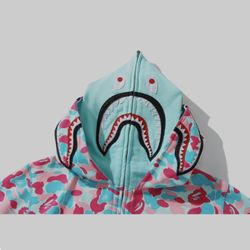Pink-blue Bape,  Men’s Large 