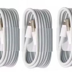 5 -PACK 3FT USB Data Charger Cables Cords For Apple iPhone X 10 8 7 6 Plus 5se