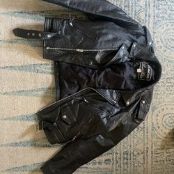 Men’s Leather Jacket Size Medium