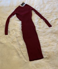 Burgundy sexy Back