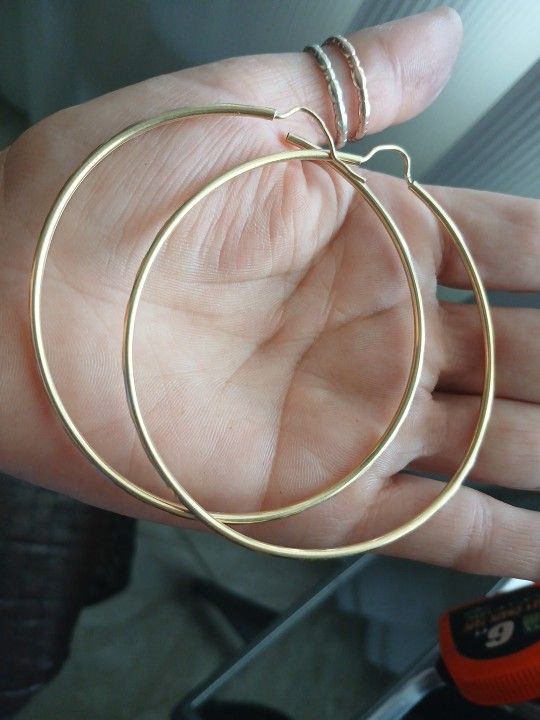 Arracadas Grandes 14k