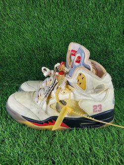 Size 8 - Jordan 5 SP x Off-White Mid Sail