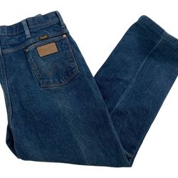 WRANGLER 936DEN SLIM FIT MENS COWBOY JEANS SIZE 36 X 27