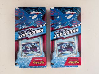 Pokémon TCG Knock Out Collection Kyogre – Lot of 2