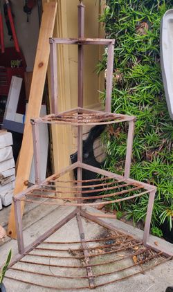 Garden Wrought Iron Rack