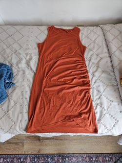 Orange Tank Dress