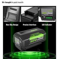 40V Battery High Capacity For Ryobi OP4050 OP4030 OP4026 OP4040 RY40(contact info removed)mAh