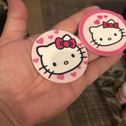 HELLO KITTY COASTERS FOR CAR