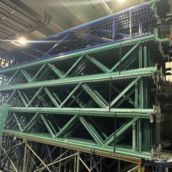16ft X 24in Heavy Duty Pallet Rack Uprights 