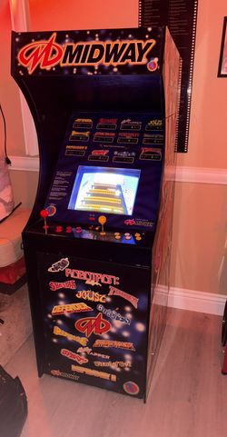 5ft midway arcade machine with various games