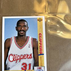 Elliot Perry LA Clippers Trading Card
