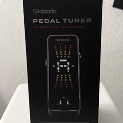 D'Addario CT-20 Chromatic Tuner Pedal